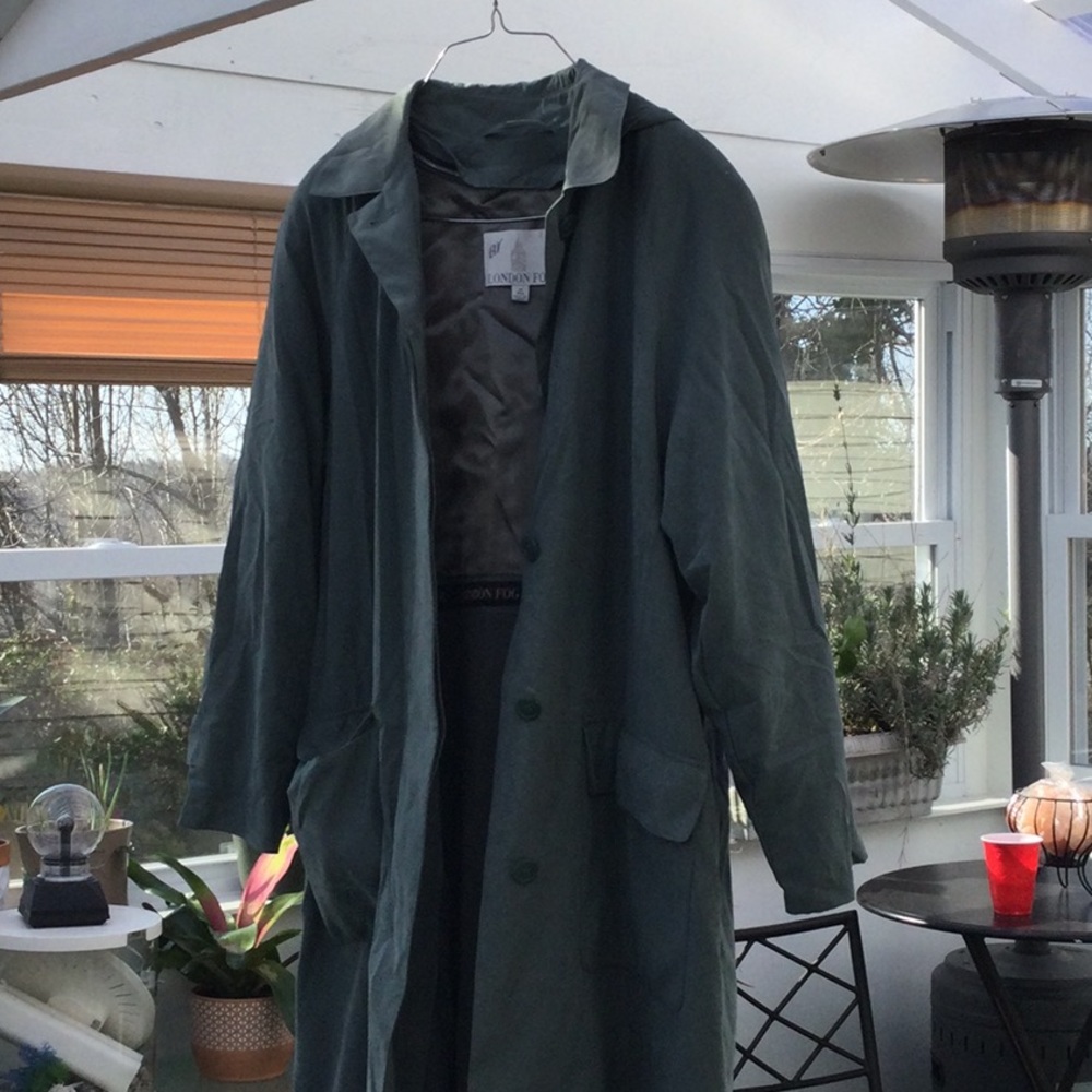 London Fog size medium long coat